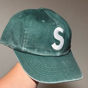 Pigment Coated S Logo 6-Panel Hat SS25